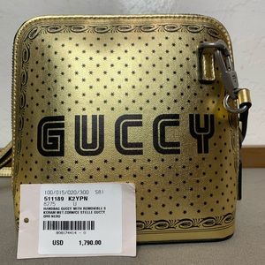 {SOLD} Authentic Gucci Sega Crossbody Bag